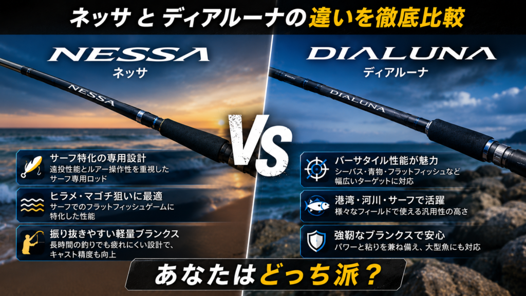 ネッサとディアルーナの違いを徹底比較