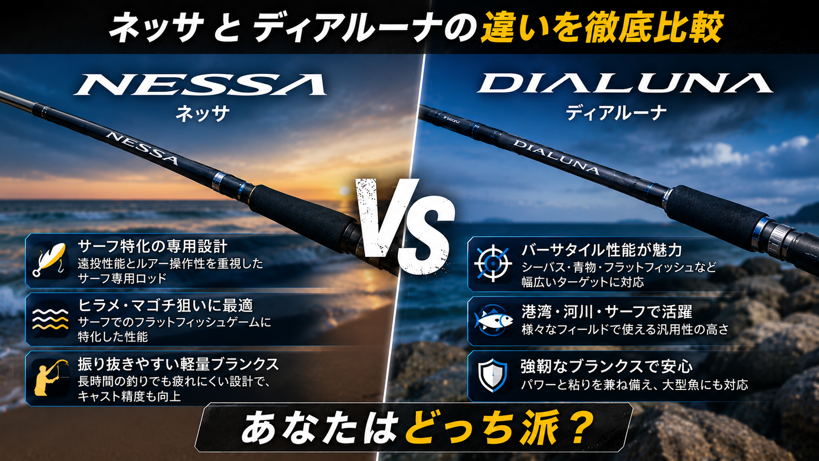 ネッサとディアルーナの違いを徹底比較