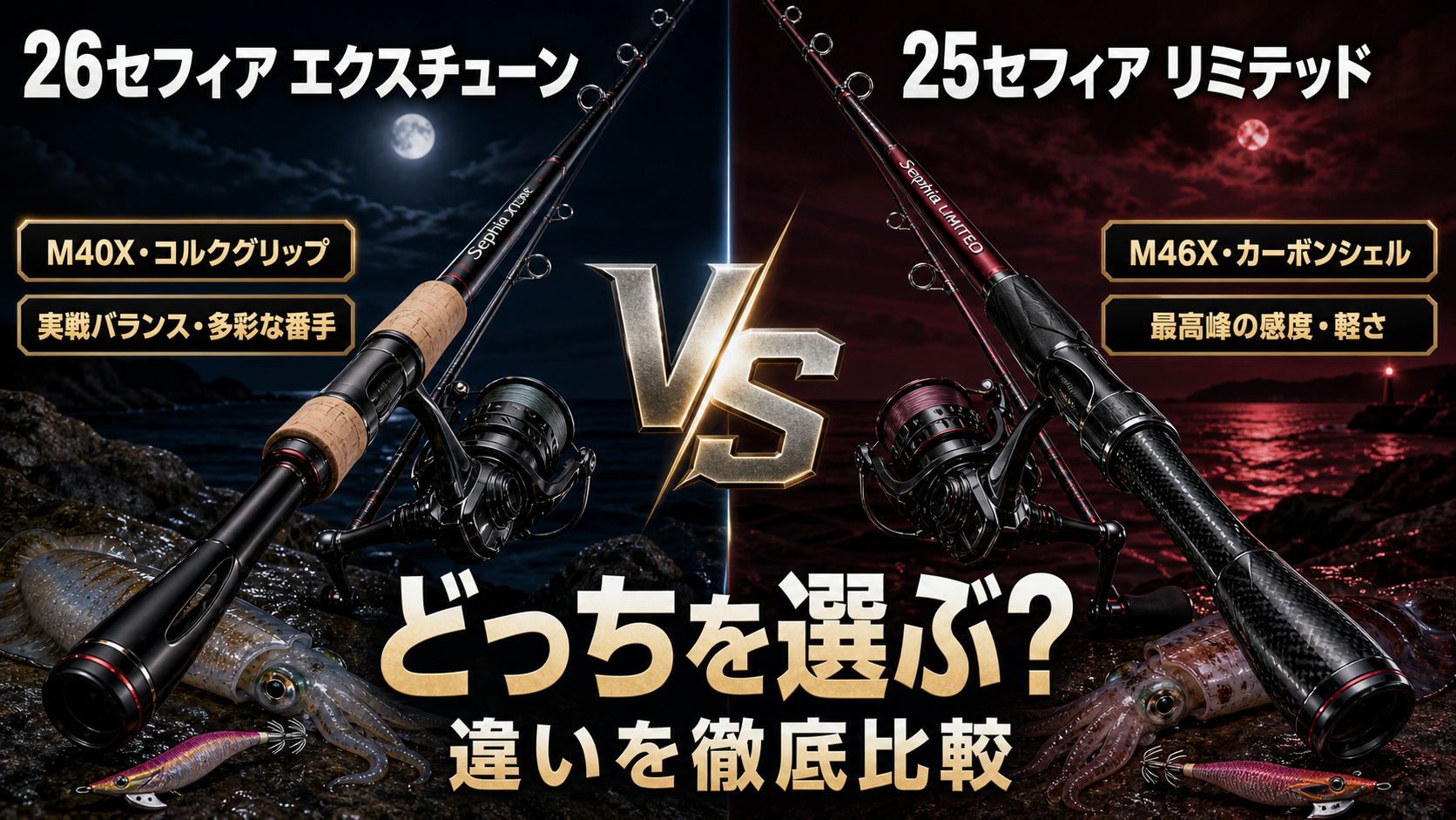 26セフィア エクスチューンと25セフィア リミテッドの違いを比較